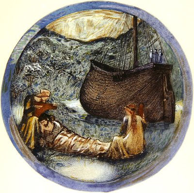 O Livro das Flores: XXXV. Doce da Pradaria de Edward Coley Burne Jones