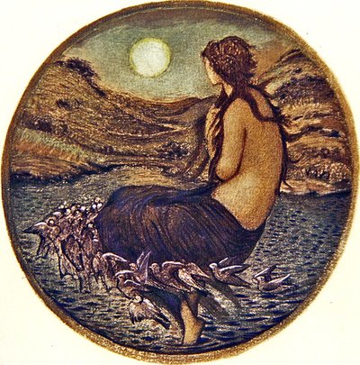 O Livro das Flores: X. O Olhar de Vénus de Edward Coley Burne Jones
