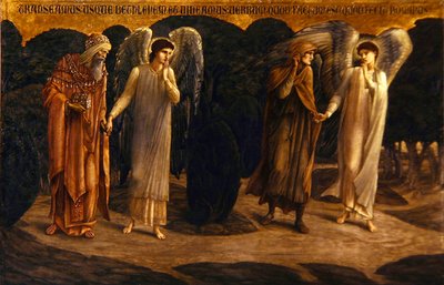 O Rei e o Pastor de Edward Coley Burne Jones