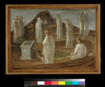 Um sonho de nove musas de Edward Burne Jones