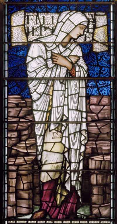Edimburgo, Catedral de St Giles, Morris & Co., Edward Burne-Jones, Filha de Jefas, 1886 de Edward Burne Jones