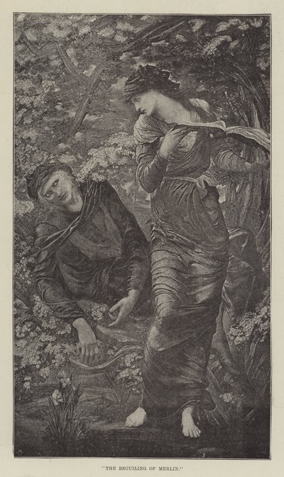 Mr. Burne-Jones, ARA, in der New Gallery von Edward Burne Jones