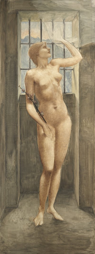 Spes, ou Esperança na Prisão de Edward Burne Jones