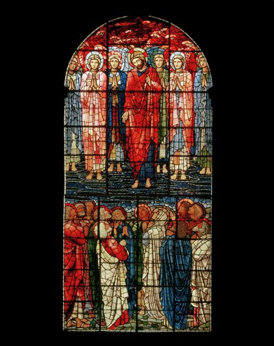 A janela da ascensão, 1885 (vitral) de Edward Burne Jones