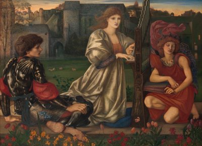A canção de amor, 1868-77. de Edward Burne Jones