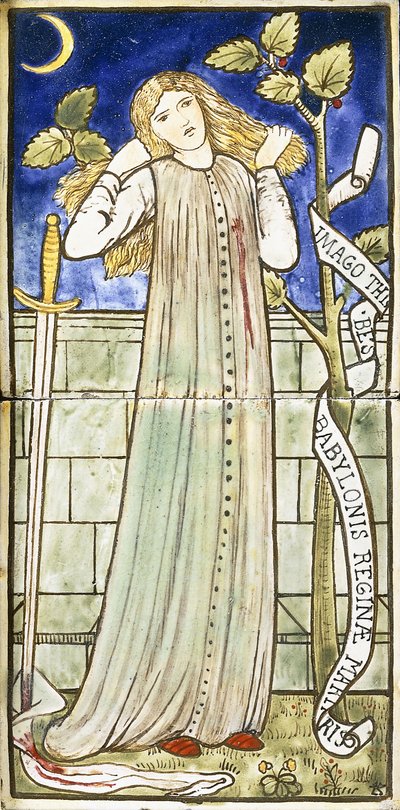Thisbe ", 1861-62 de Edward Burne Jones