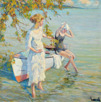 "Na casa de banho" de Edward Cucuel