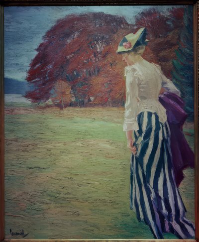 Um passeio de outono de Edward Cucuel