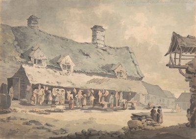Mercado de Corwen, País de Gales do Norte de Edward Dayes