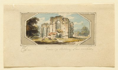 Abadia de Furness, Lancashire de Edward Dayes