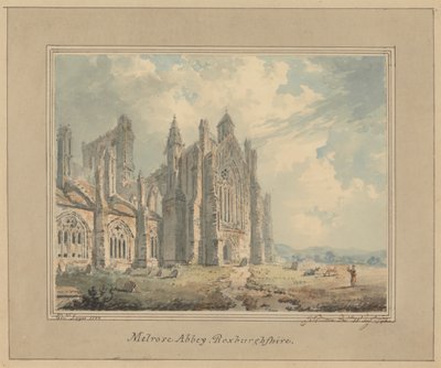 Abadia de Melrose, Roxburghshire de Edward Dayes