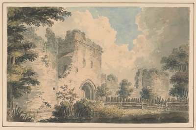 A Fortaleza, Castelo de Porchester de Edward Dayes