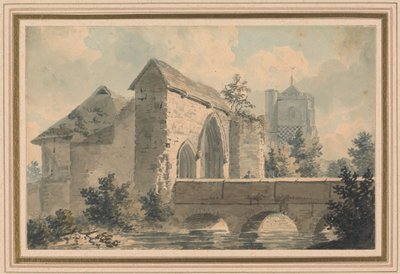 Abadia de Waltham, Essex de Edward Dayes