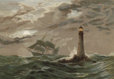 Luar, farol eddystone de Edward Duncan