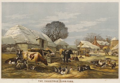 A Fazenda de Natal (Chromolitho) de Edward Duncan