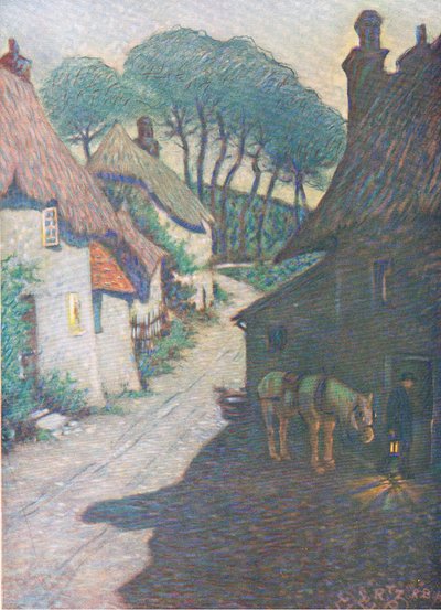 Thurlstone village, South Devon, de Hutchinson