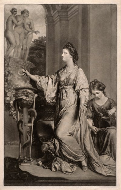 Lady Sarah Bunbury de Edward Fisher