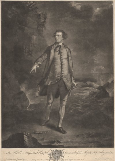 O Honorável Augustus Keppel de Edward Fisher
