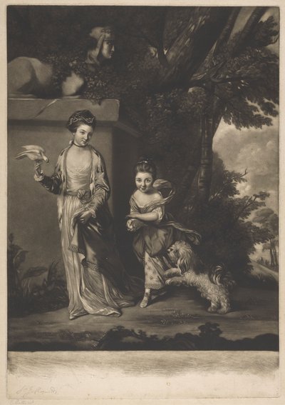 As Senhoras Amabel e Mary Jemina Yorke de Edward Fisher