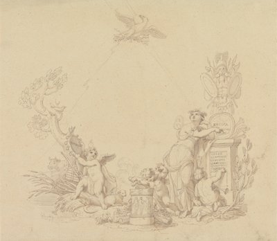 Desenhos de Ilustrações para as Obras de Beethoven de Edward Francis Burney