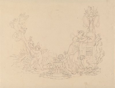 Desenhos de Ilustrações para as Obras de Beethoven de Edward Francis Burney