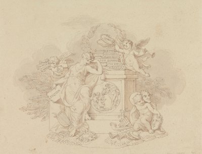 Desenhos de Ilustrações para as óperas de Mozart de Edward Francis Burney