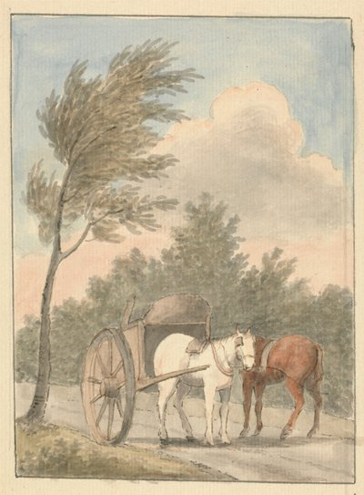 Carrinho de cavalos de Edward Francis Burney