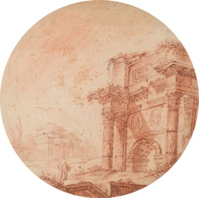 Ruínas Romanas de Edward Francis Burney