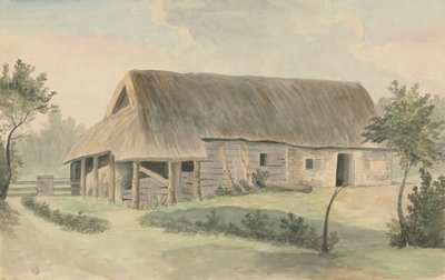 Telhado de palha de Edward Francis Burney