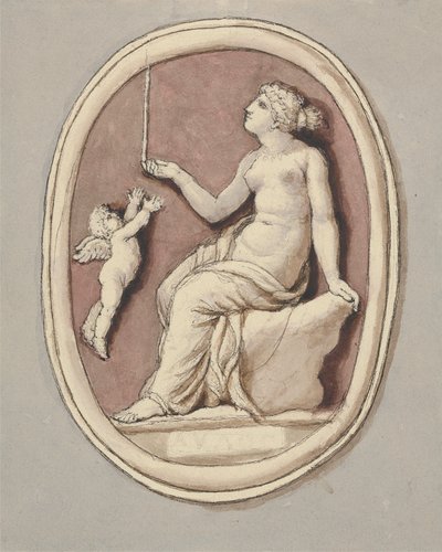 Vénus e Cupido de Edward Francis Burney