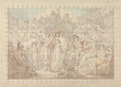 Casamento de um Deus de Edward Francis Burney