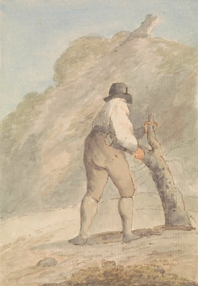 Lenhador de Edward Francis Burney