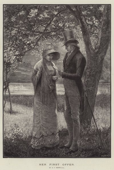 Sua primeira oferta de Edward Frederick Brewtnall