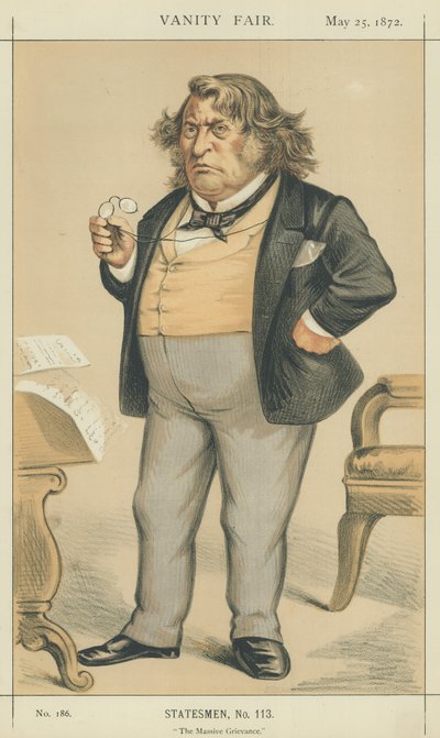O honorável Charles Sumner de Edward Frederick Brewtnall