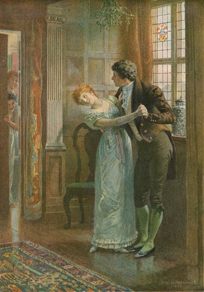 Sob o visco de Edward Frederick Brewtnall