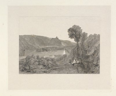Castelo de Prudoe, Northumberland de Edward Goodall