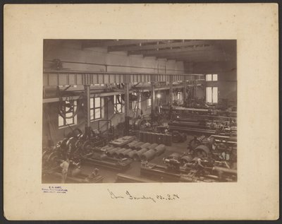 Fundição de armas U.S.N. de Edward H. Hart