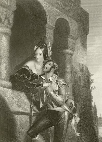 Boa noite (gravação) de Edward Henry (after) Corbould