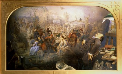 O Sonho do Artista de Edward Henry Corbould