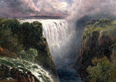 Um, vista, de, quedas victoria de Edward Henry Holder