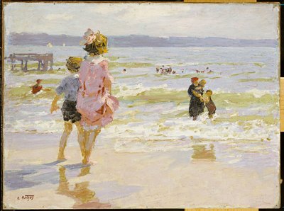 À beira-mar de Edward Henry Potthast
