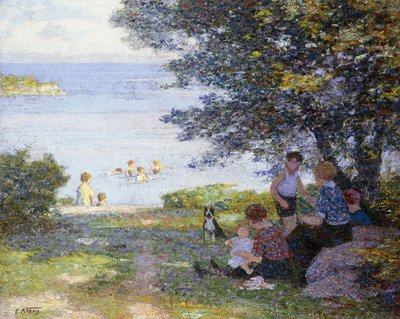 Pela água, de Edward Henry Potthast