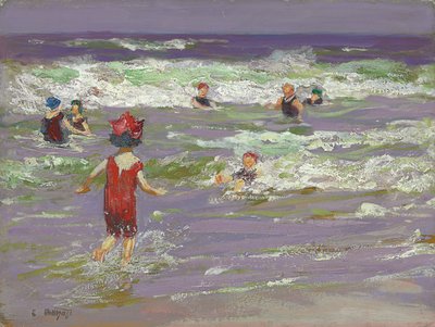 Banhista de mar pequeno de Edward Henry Potthast