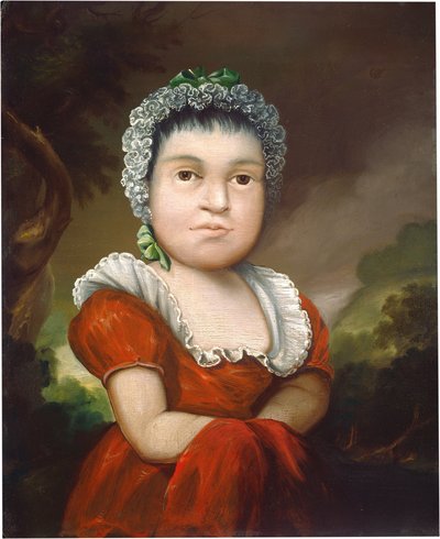 Retrato de uma criança de Edward Hicks