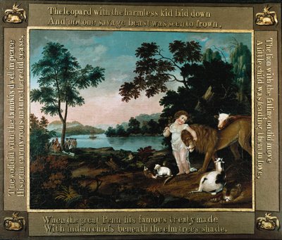 O reino pacífico de Edward Hicks