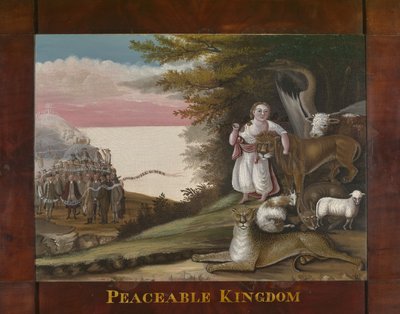 O Reino Pacífico, 1829-30 de Edward Hicks
