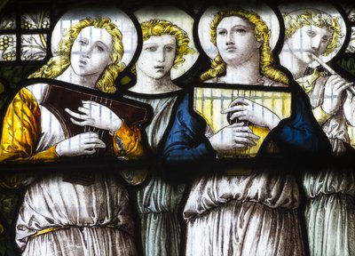 Músicos do Anjo, 1882 de Edward Holmes Jewitt