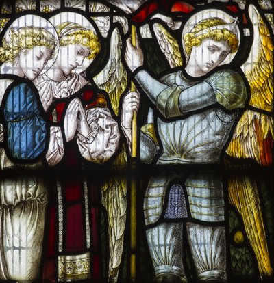 Anjos, 1882 (vitral) de Edward Holmes Jewitt