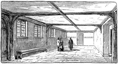 O Guildhall, Stratford-upon-Avon, Warwickshire, 1885. de Edward Hull