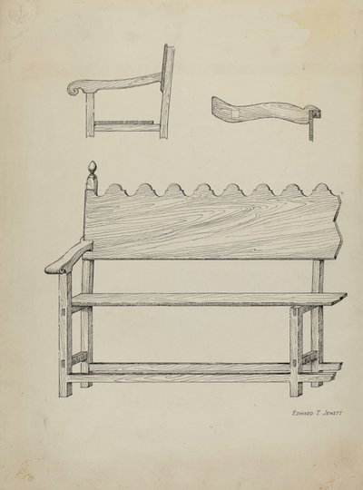 Cama da Missão de Edward Jewett
